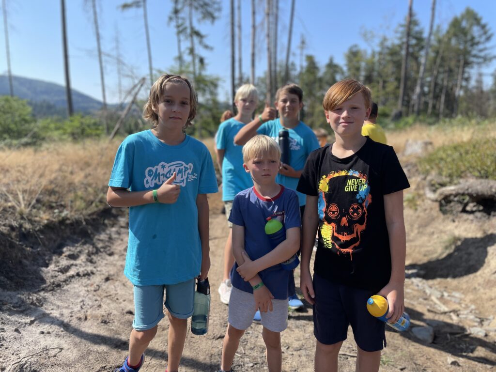 Děti na táboře