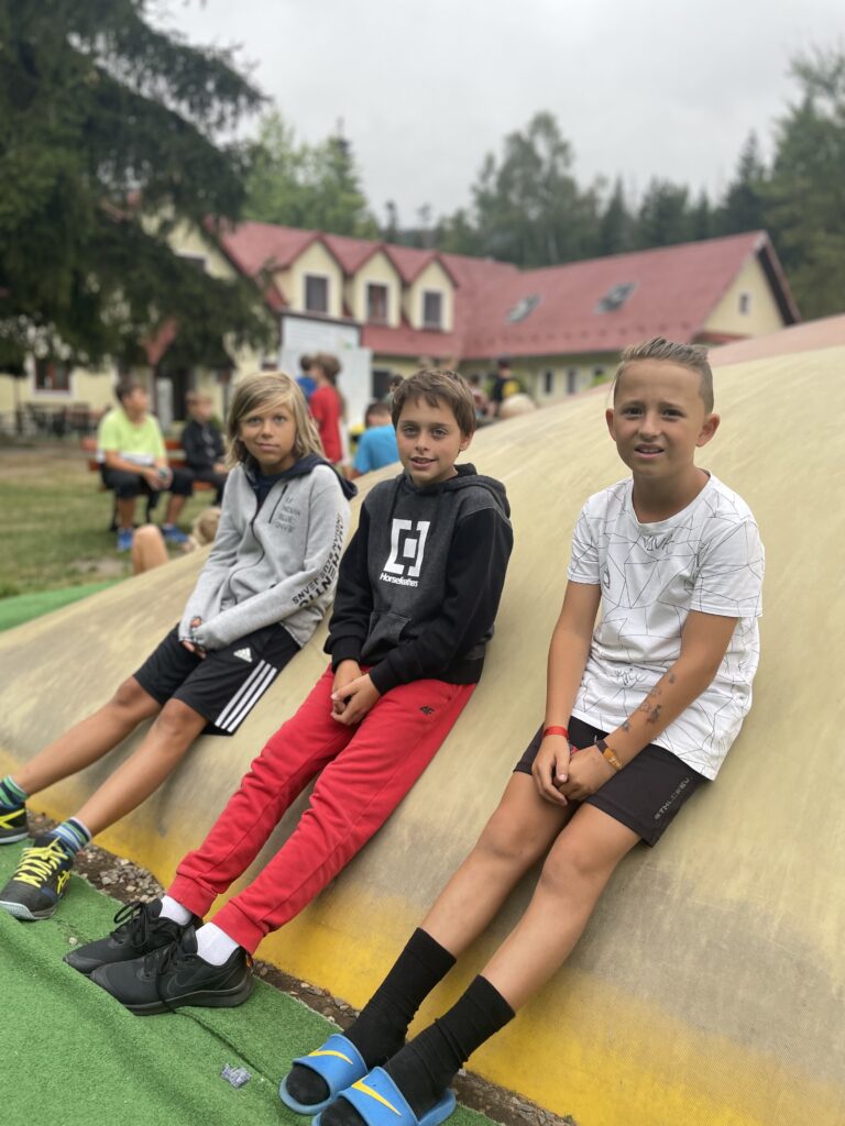 Děti na táboře